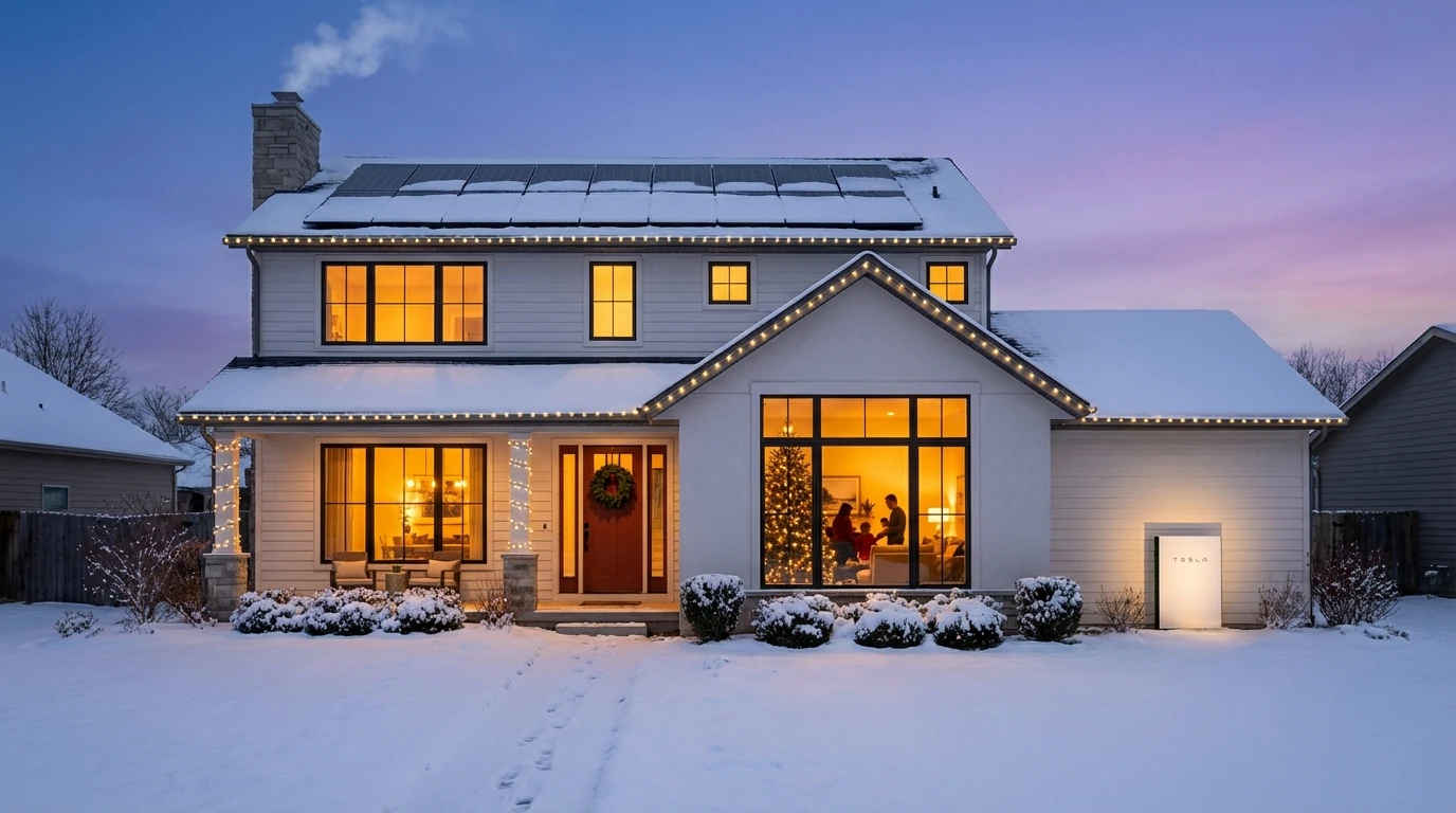 Cozy winter holidays